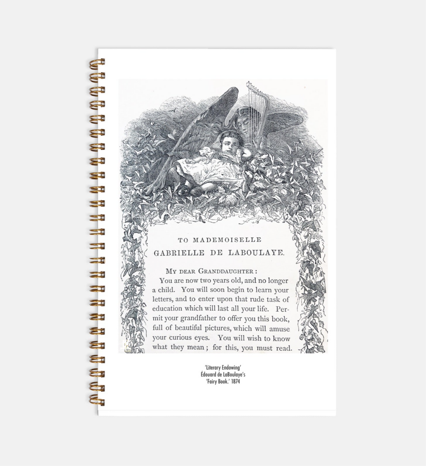 Notebook Hardcover Spiral 5.5 x 8.5