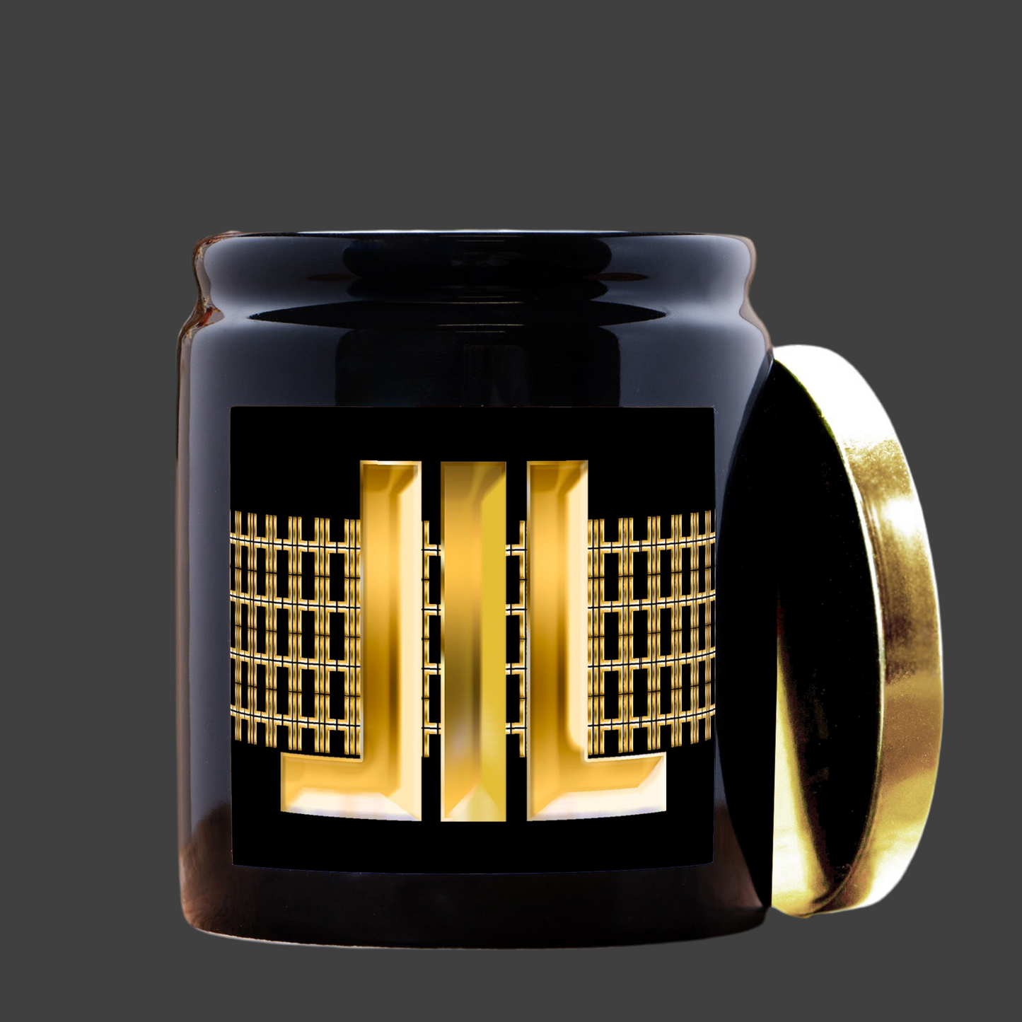 LaBoulaye Bougie Candle Black & Gold 8oz