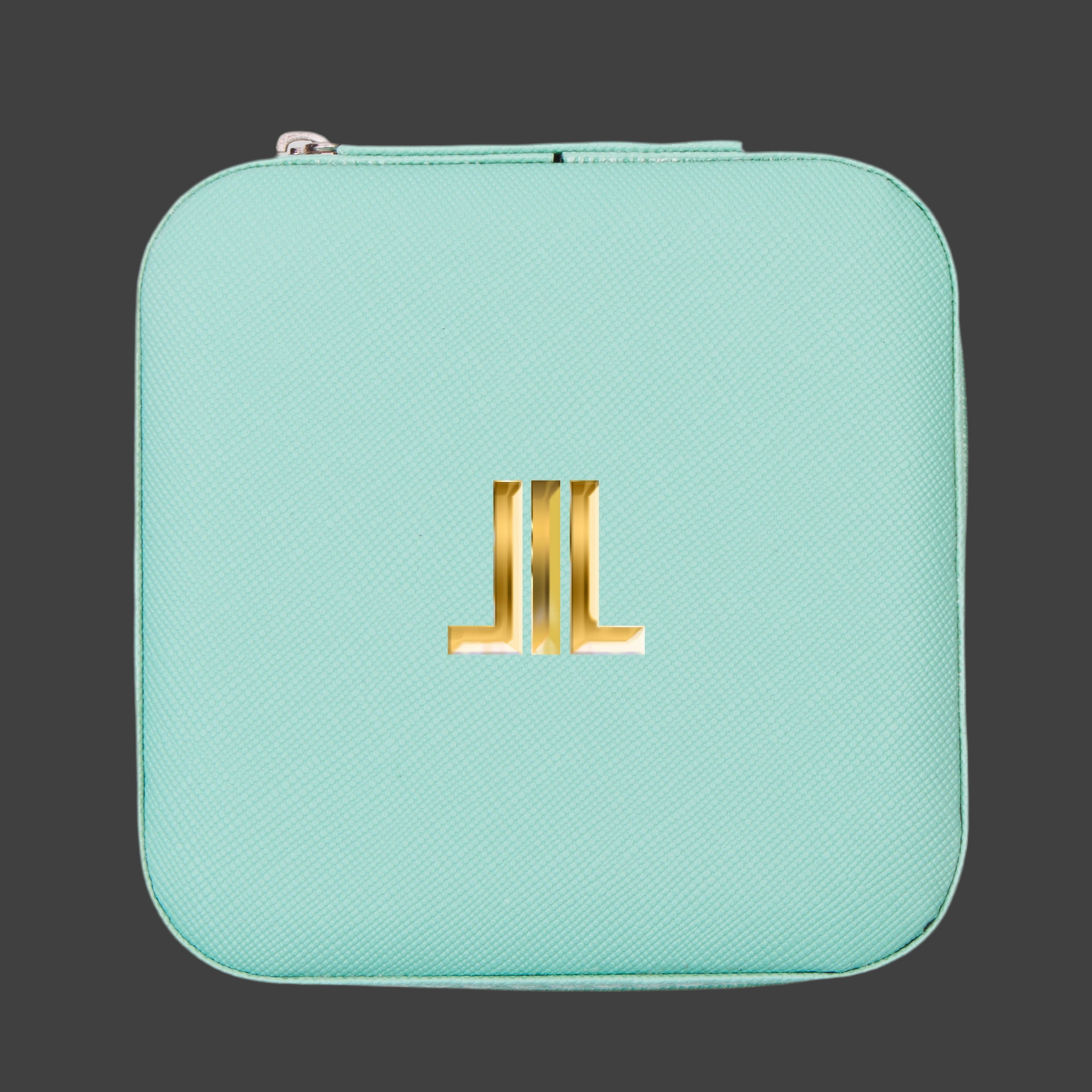 LaBoulaye Travel Case Jewelry Protector, Liberty Green & Black