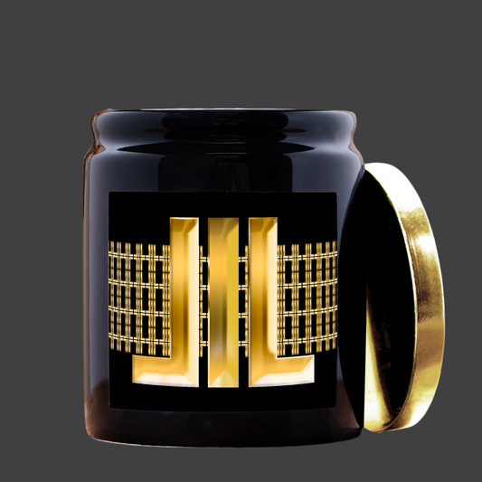 LaBoulaye Bougie Candle Black & Gold 8oz