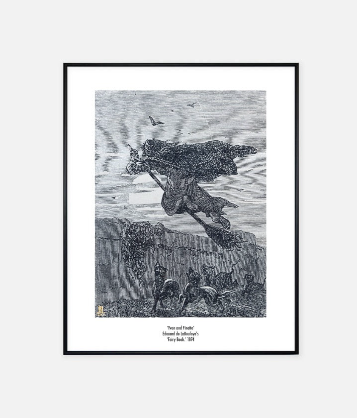 LaBoulaye ‘Yvon and Finette’ II Wall Art, Print Poster